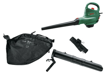 Bosch Laubsauger Laubbläser UniversalGardenTidy 3000 – 3000 W, Häcksler, Fangsack 50 l